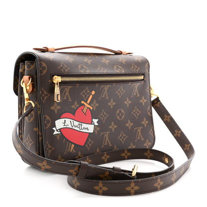 Louis Vuitton Monogram Patches Pochette Metis 3 of 9