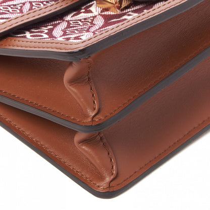 Louis Vuitton Jacquard Since 1854 Dauphine Mini Bordeaux 5 of 8