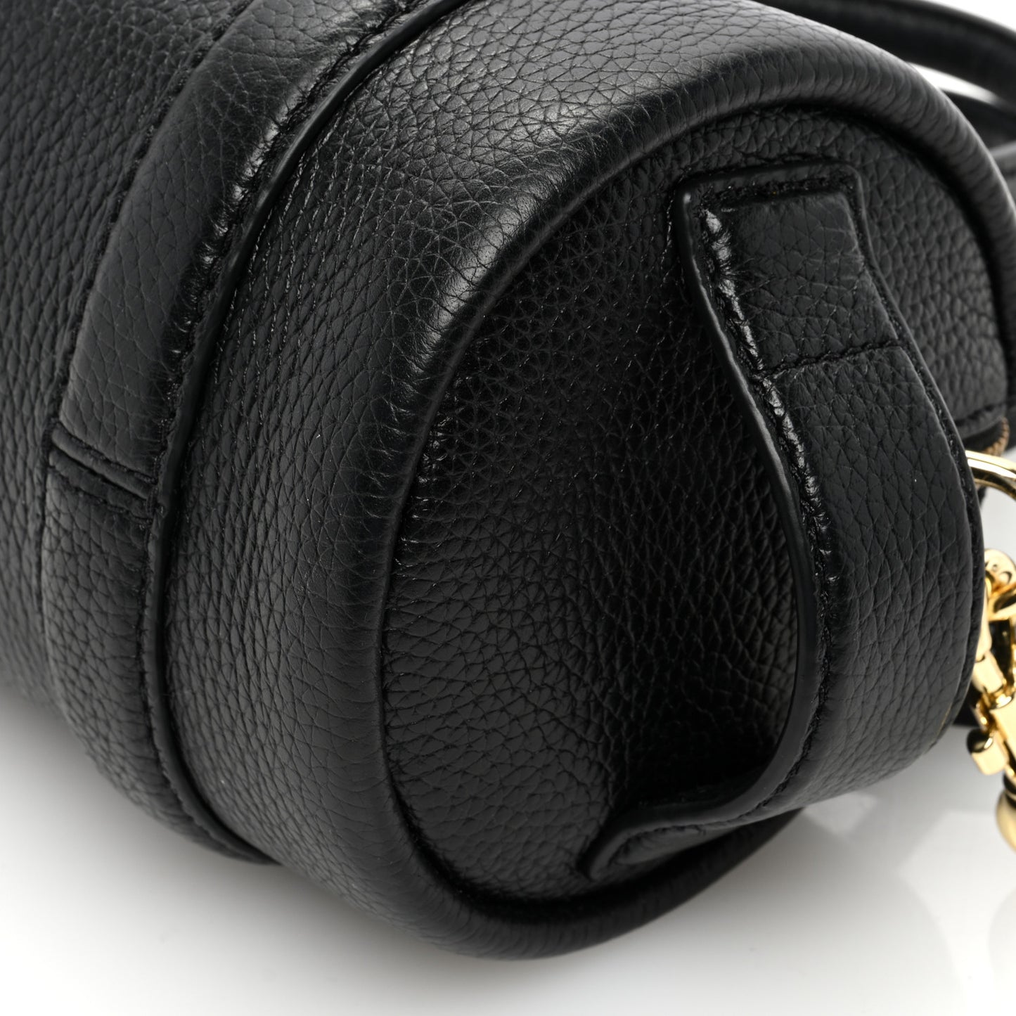 Calfskin The Mini Duffle Bag Black