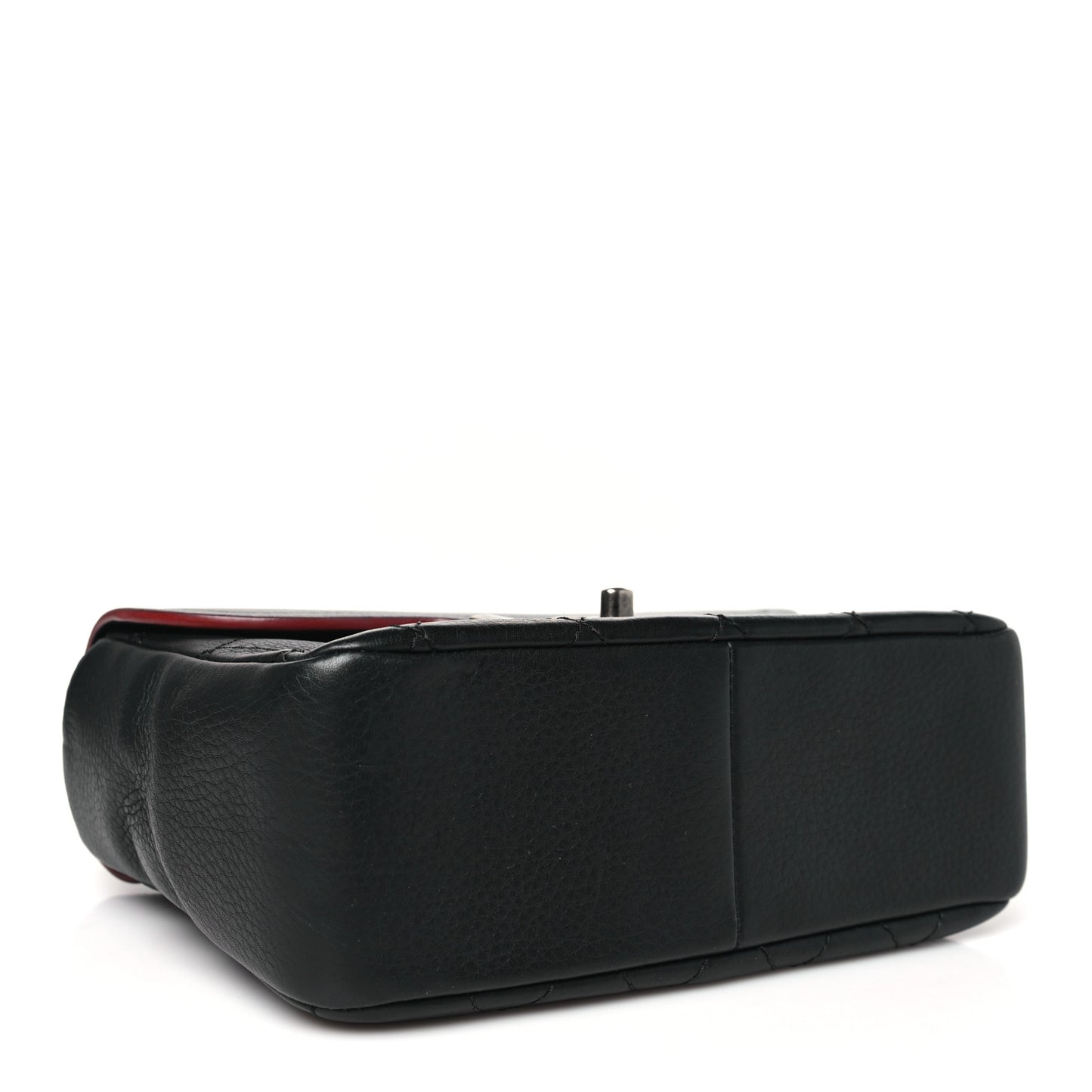 Grained Calfskin Archi Chic Flap Black