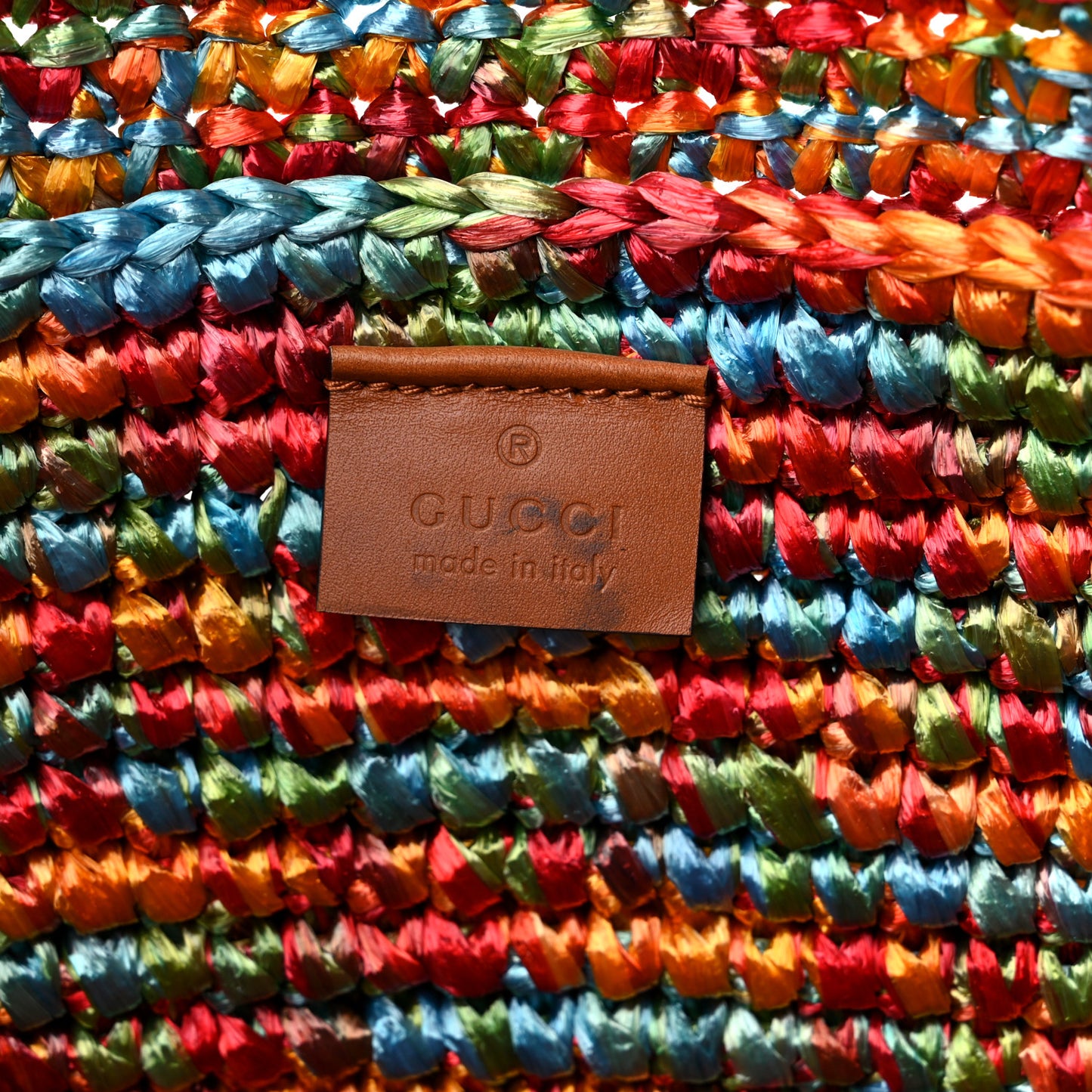 Raffia Mini Blondie Tote Multicolor
