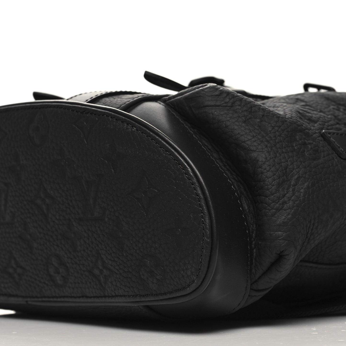 Taurillon Monogram Christopher PM Backpack Black