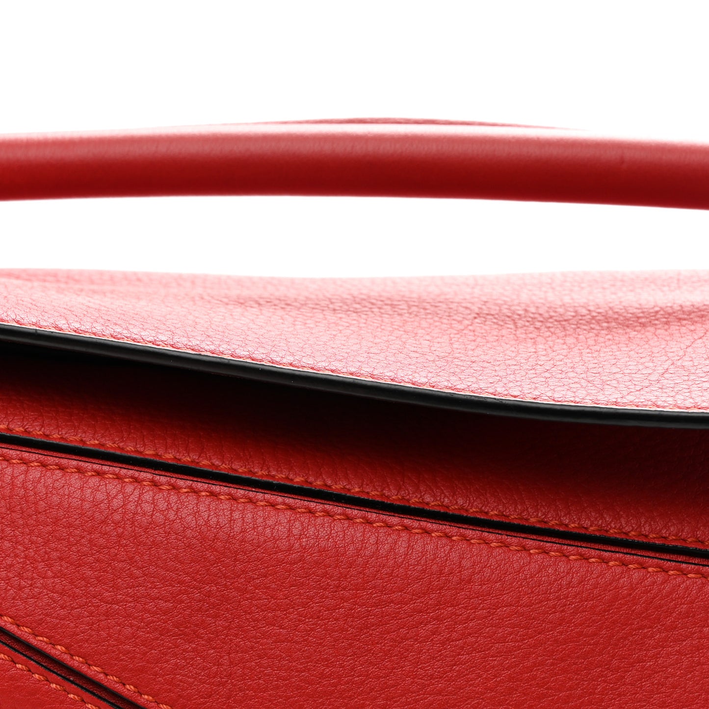 Calfskin Small Puzzle Bag Scarlet