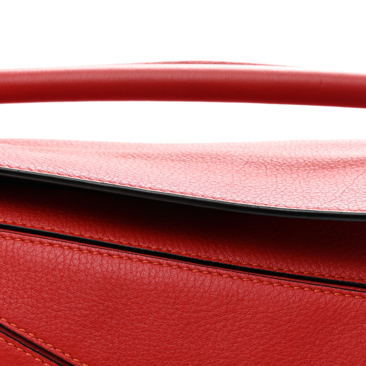 Loewe Calfskin Small Puzzle Bag Scarlet 7 of 9