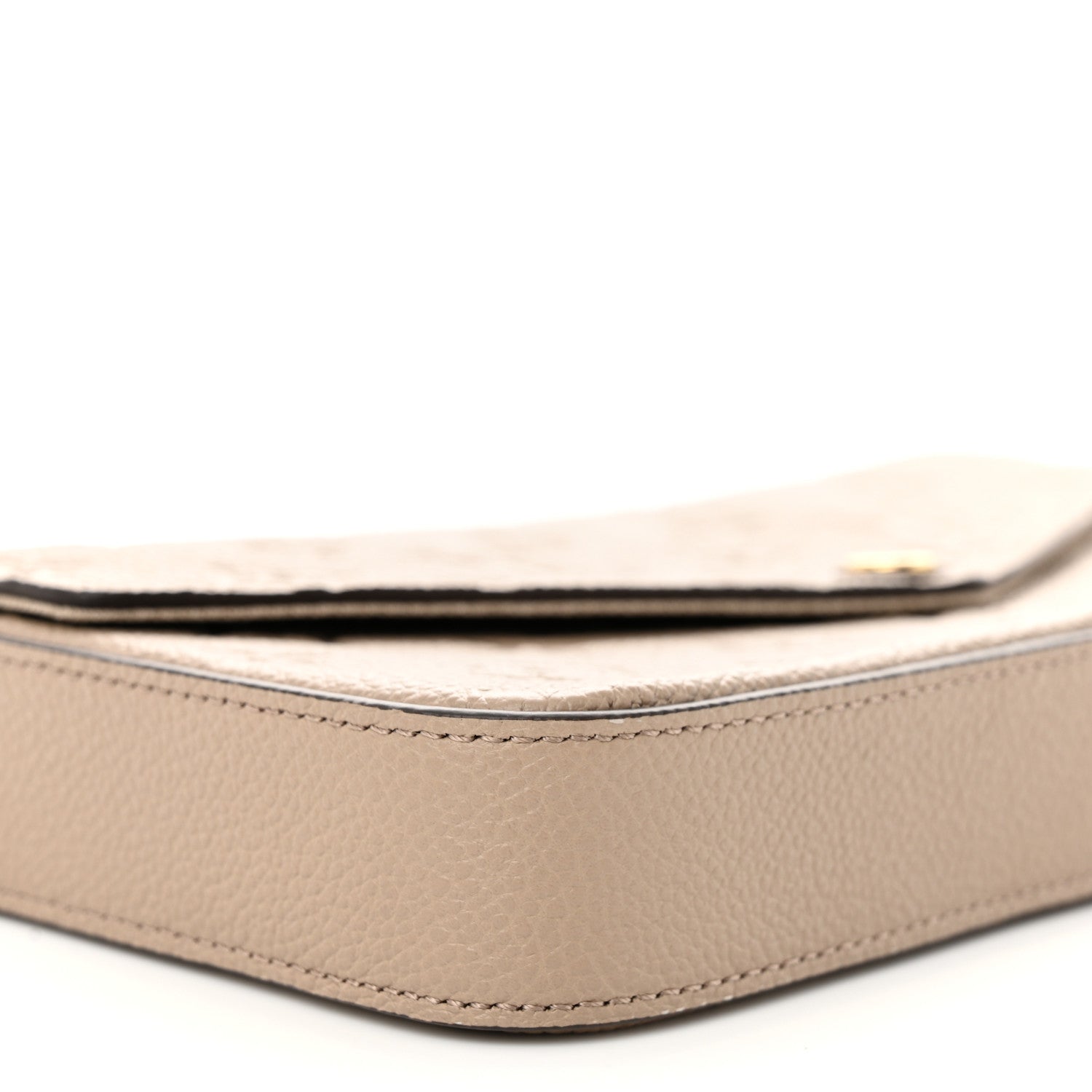 Louis Vuitton Empreinte Pochette Felicie Chain Wallet Tourterelle 9 of 11