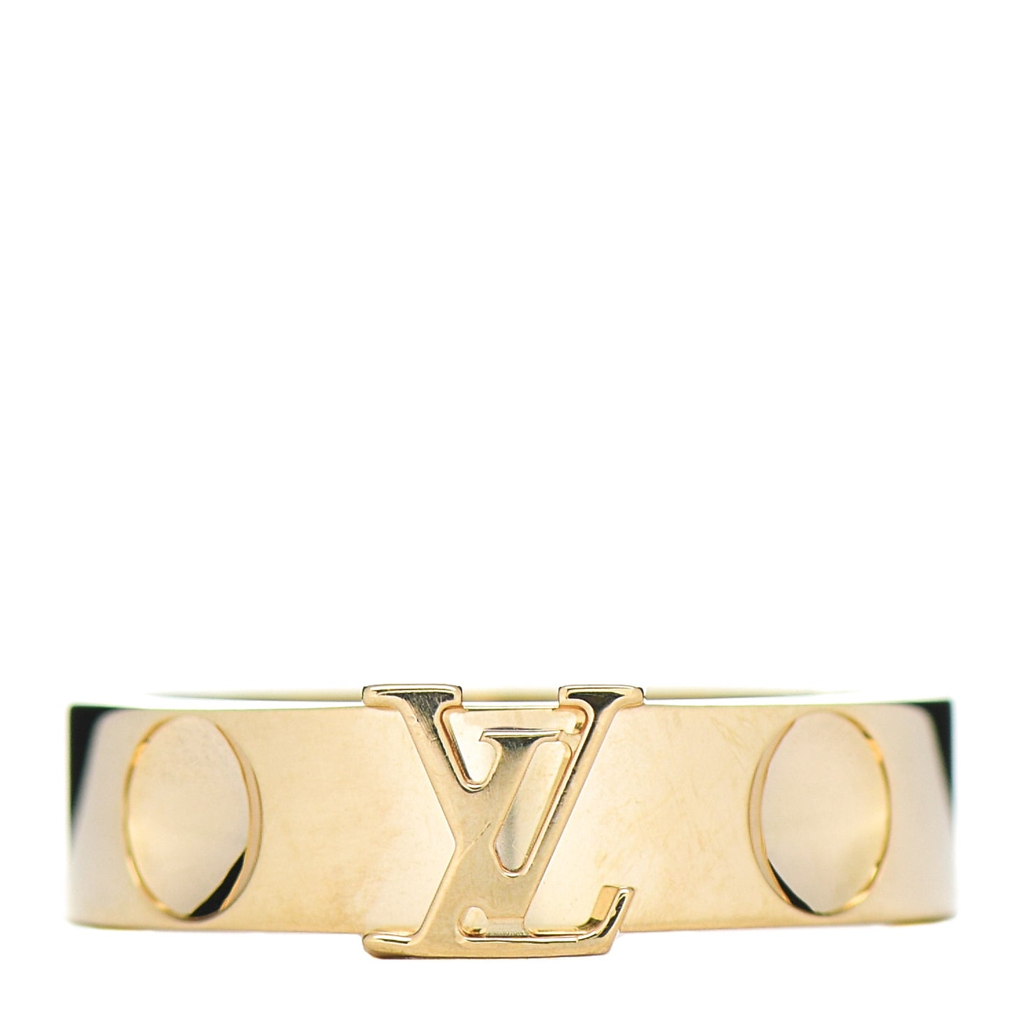 18K Yellow Gold Empreinte LV Ring 52 6