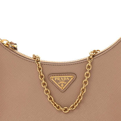 Prada Saffiano Lux Re-Edition 2005 Shoulder Bag Cammeo 7 of 9