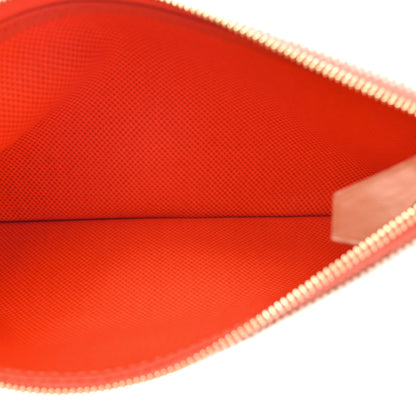 Hermes Toile H Berline Vache Hunter Herbag Zip 31 PM Capucine Fauve 7 of 16