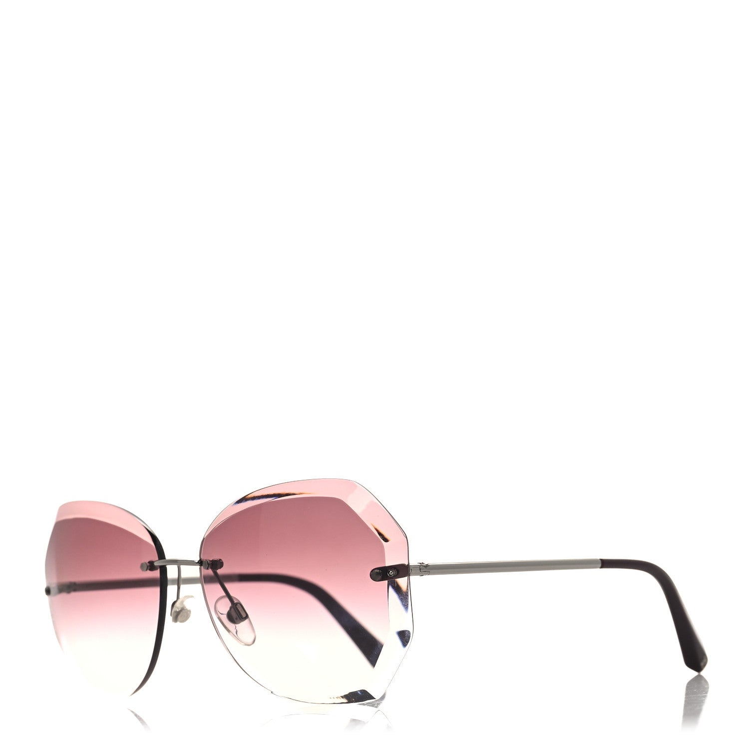 Chanel Metal Spring Round Sunglasses 4220 Pink 1 of 7