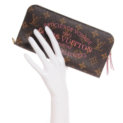 Louis Vuitton Monogram Articles de Voyage Ikat Insolite Wallet Rose Velours 2 of 8