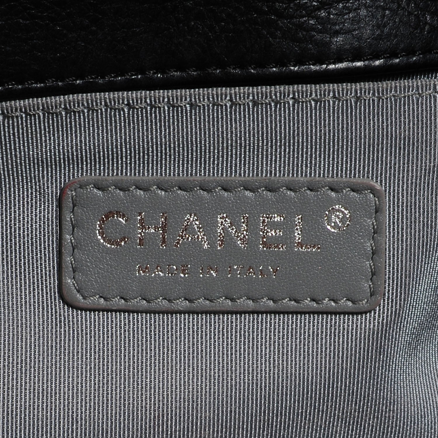 Chanel Calfskin Quilted Medium Boy Flap Black 7 of 9