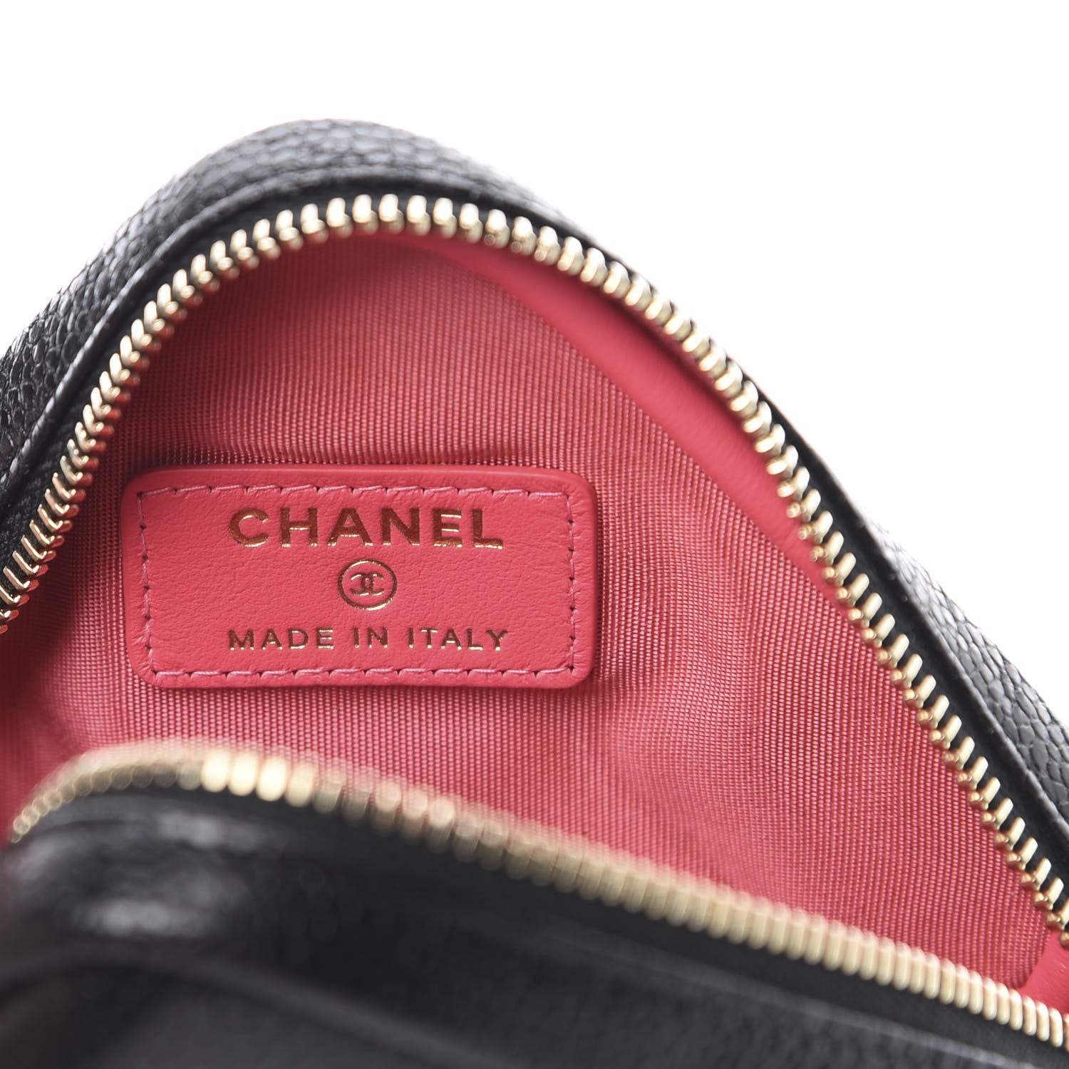 Chanel Caviar Quilted Coin Purse Belt Bag Black 6 of 10