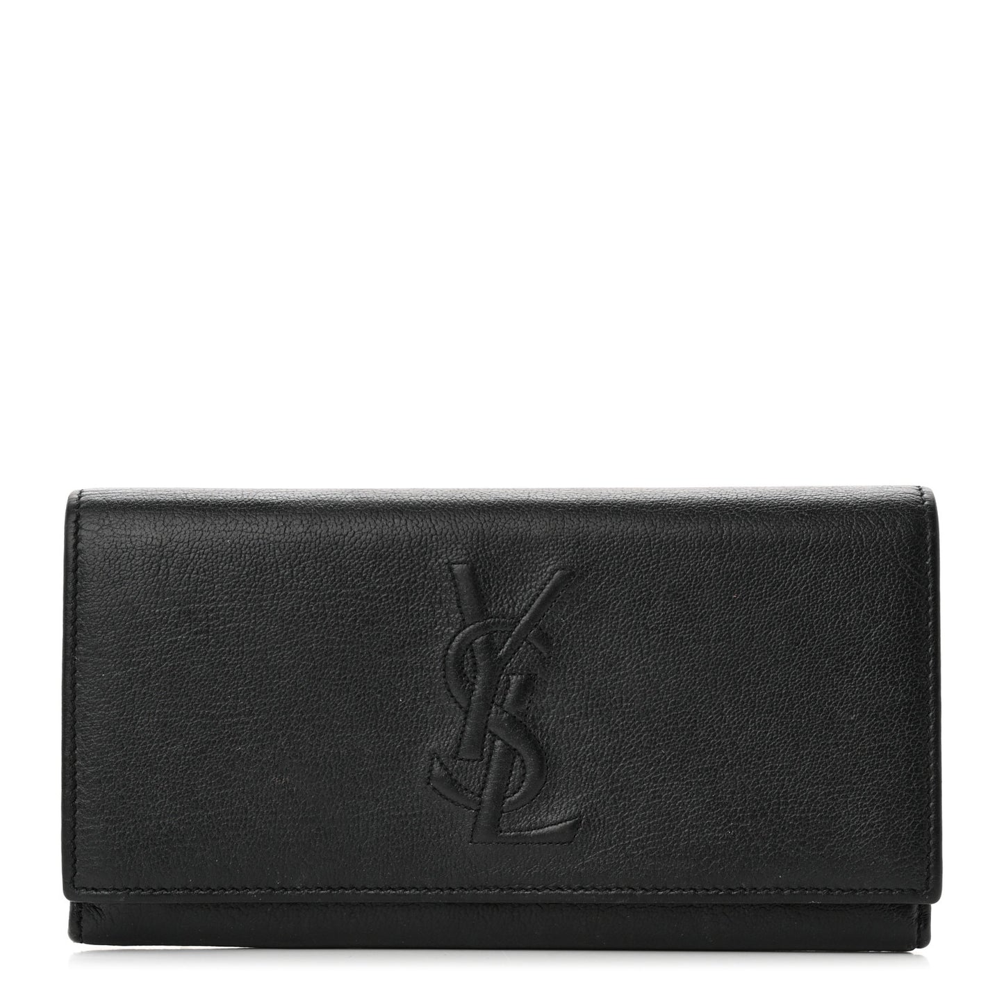 Chevre Belle De Jour Flap Wallet Black