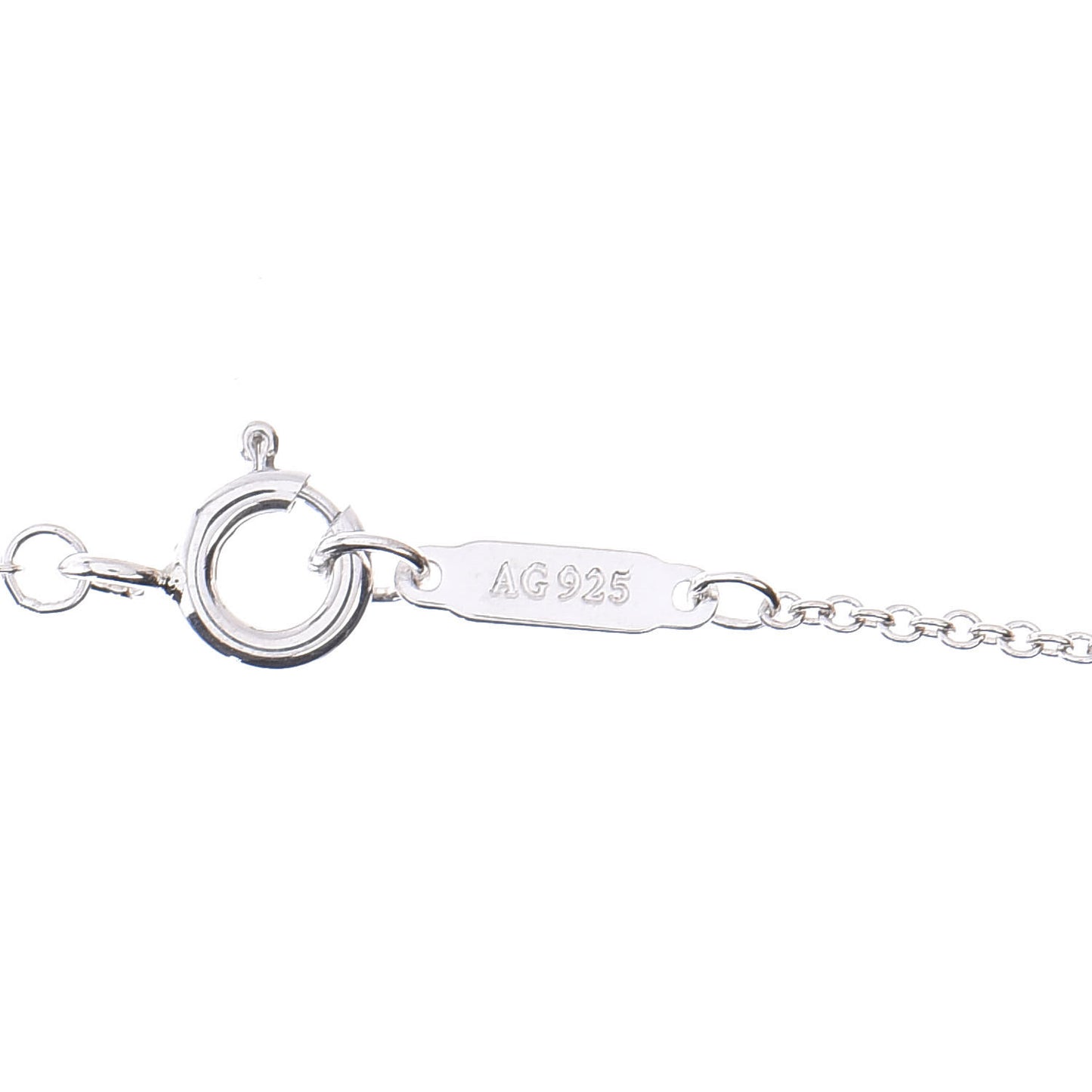 Sterling Silver Rubedo Small Interlocking Circles Pendant