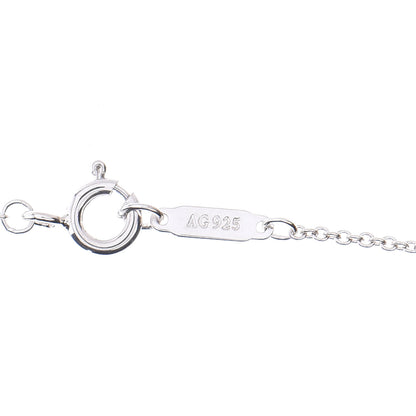 Tiffany Sterling Silver Rubedo Small Interlocking Circles Pendant 6 of 7