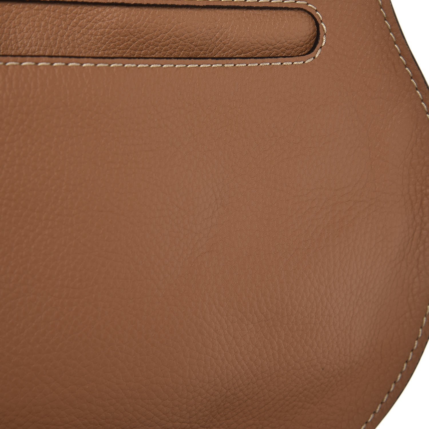 Chloe Calfskin Medium Marcie Round Crossbody Bag Nut 10 of 10