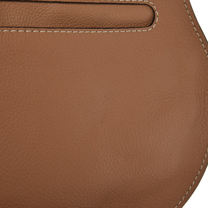 Chloe Calfskin Medium Marcie Round Crossbody Bag Nut 10 of 10