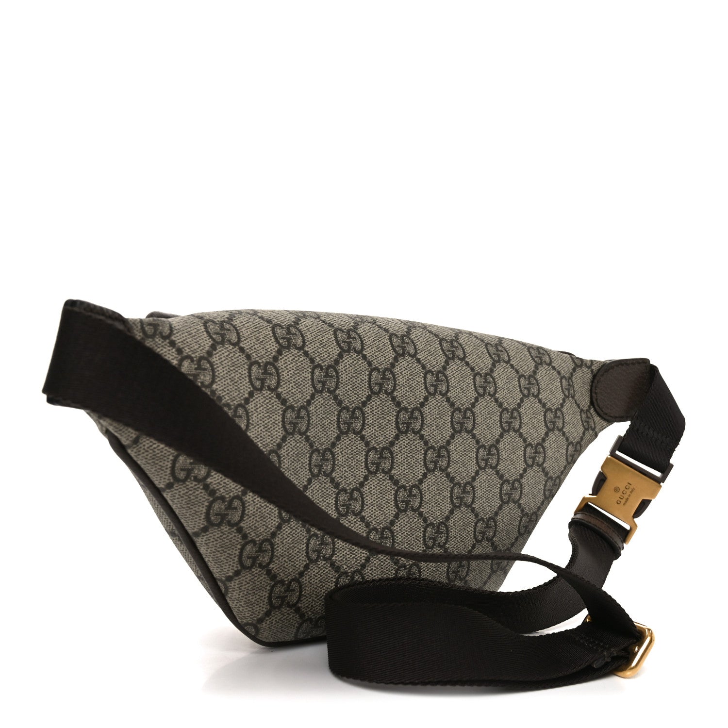 Gucci GG Supreme Monogram Web Small Ophidia Belt Bag Beige Ebony New Acero 2 of 9