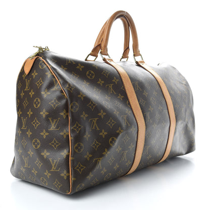 Louis Vuitton Monogram Keepall 50 2 of 12