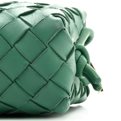 Bottega Veneta Nappa Intrecciato Candy Loop Camera Bag Mermaid 9 of 12