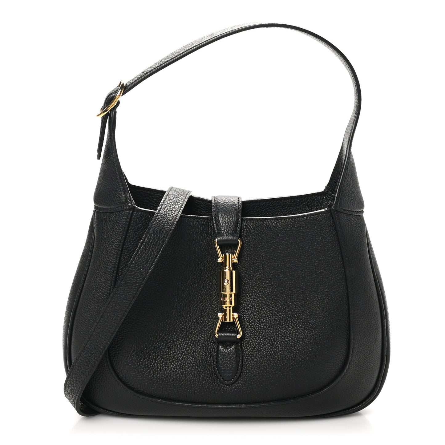 Grand Prix Calfskin Small Jackie 1961 Hobo Black
