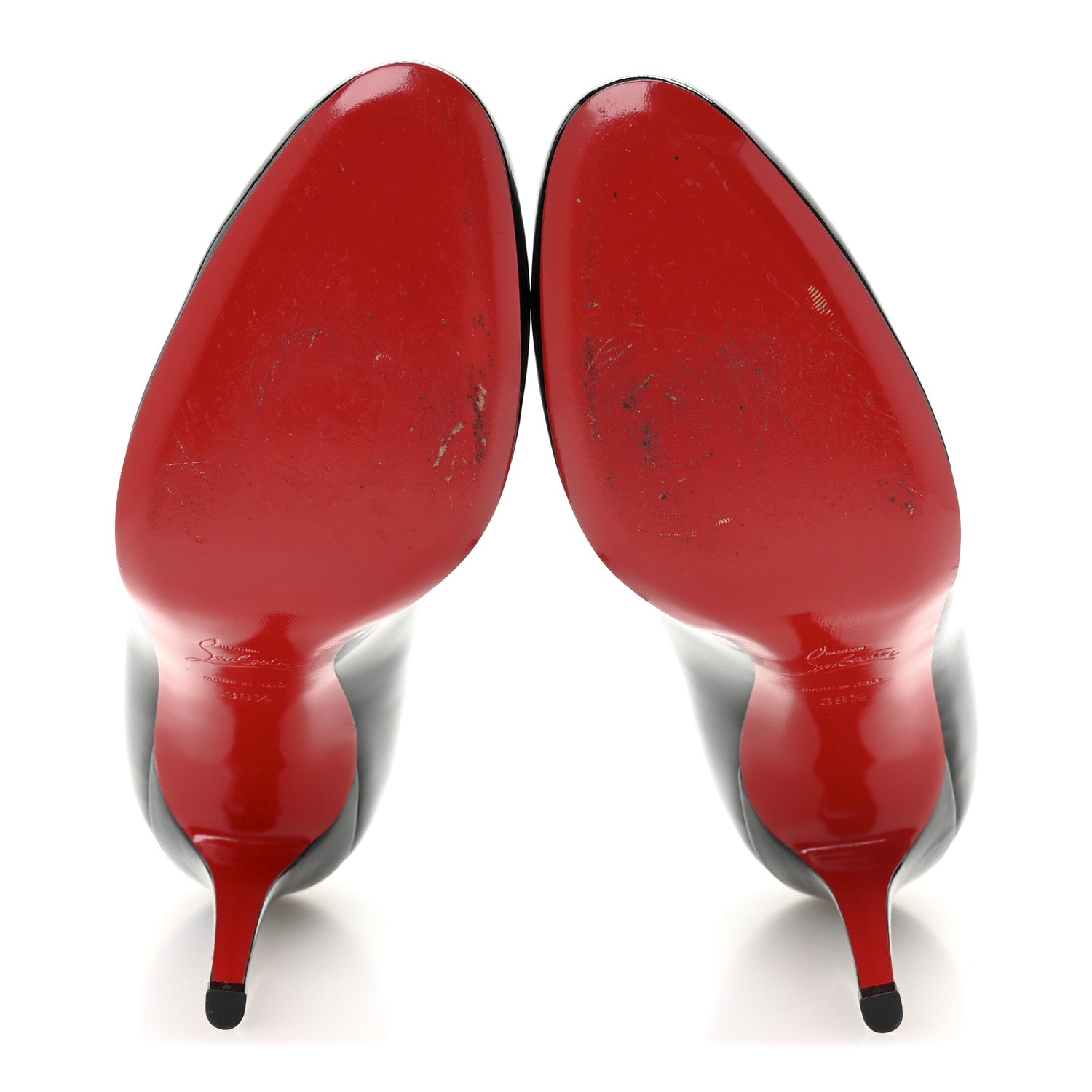 Christian Louboutin Patent Simple 100 Pumps 39.5 Black 6 of 9