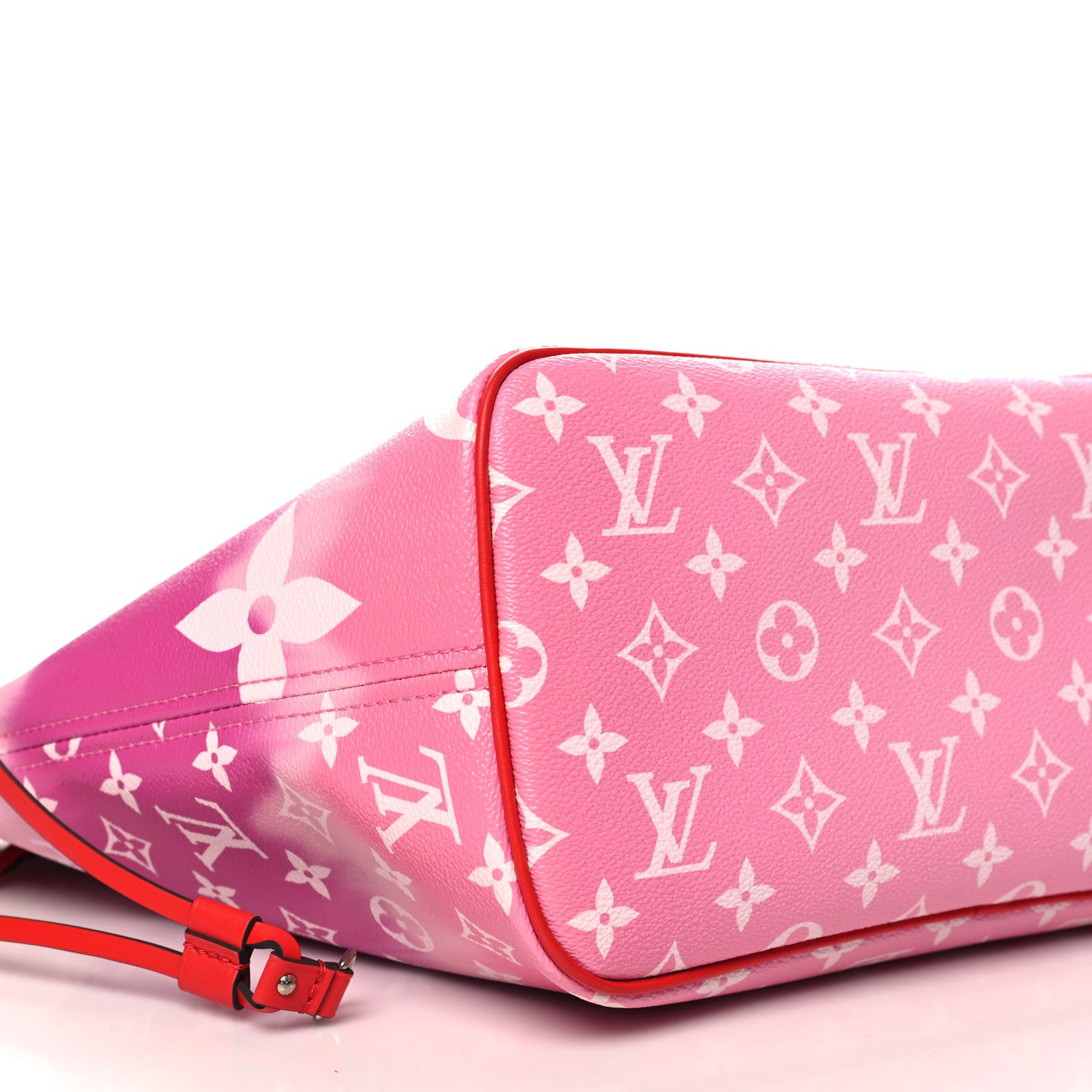 Louis Vuitton Monogram Escale Neverfull MM Rouge 8 of 10