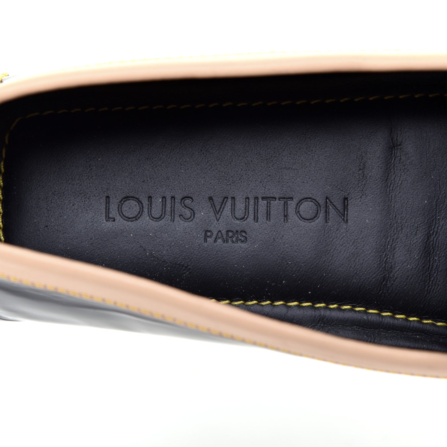 Patent Vachetta Zen Driving Loafers 39 Black