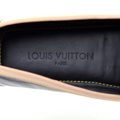 Louis Vuitton Patent Vachetta Zen Driving Loafers 39 Black 7 of 9