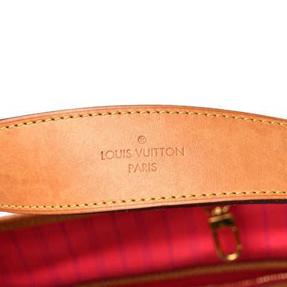 Louis Vuitton Damier Azur Delightful MM Pink 18 of 21