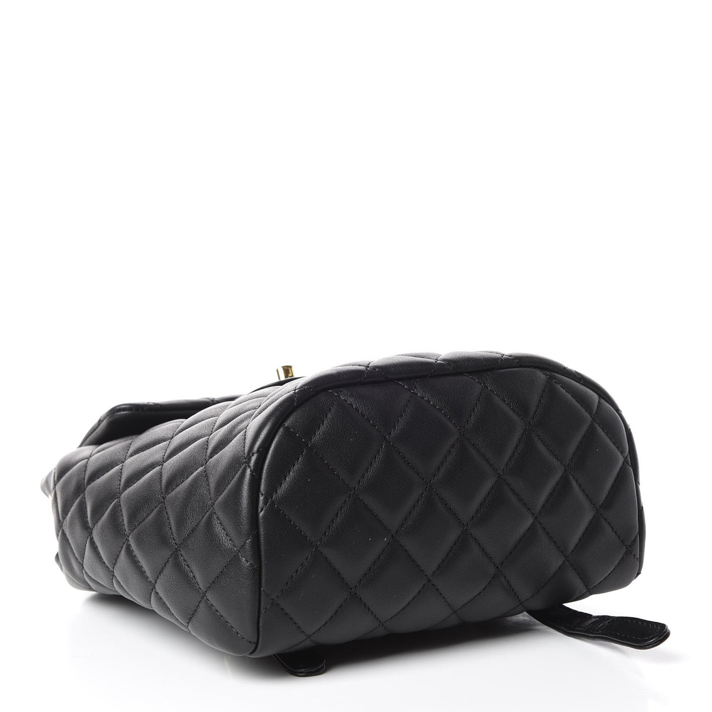 Calfskin Quilted Mini Urban Spirit Backpack Black