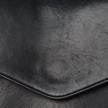 Mansur Gavriel Calfskin Envelope Flap Crossbody Bag Black 10 of 15