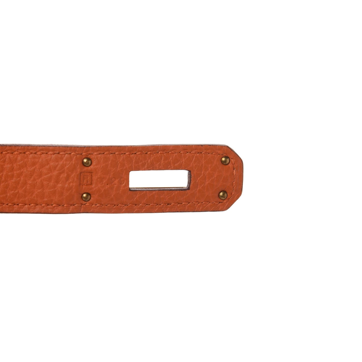 Togo Birkin 35 Orange