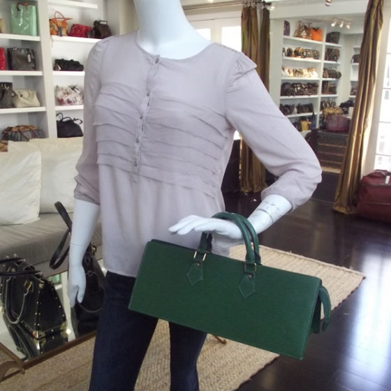 Epi Sac Triangle Green