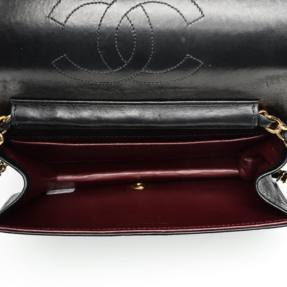 Chanel Lambskin Quilted Mini Flap Black 5 of 8