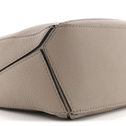 Loewe Grained Calfskin Mini Puzzle Bag Sand 9 of 11