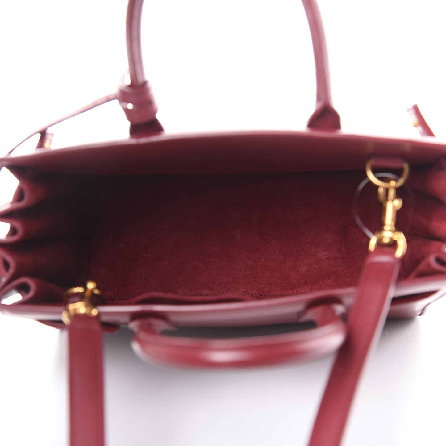 Calfskin Nano Sac De Jour Dark Pallisandre