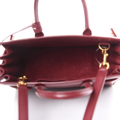 Saint Laurent Calfskin Nano Sac De Jour Dark Pallisandre 5 of 14