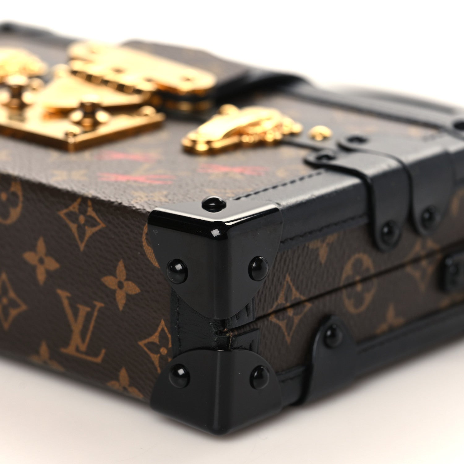 Louis Vuitton Monogram Petite Malle Black 7 of 7