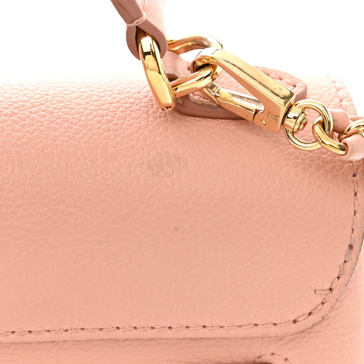 Louis Vuitton Soft Calfskin Mini Lockme Rose Trianon 10 of 12