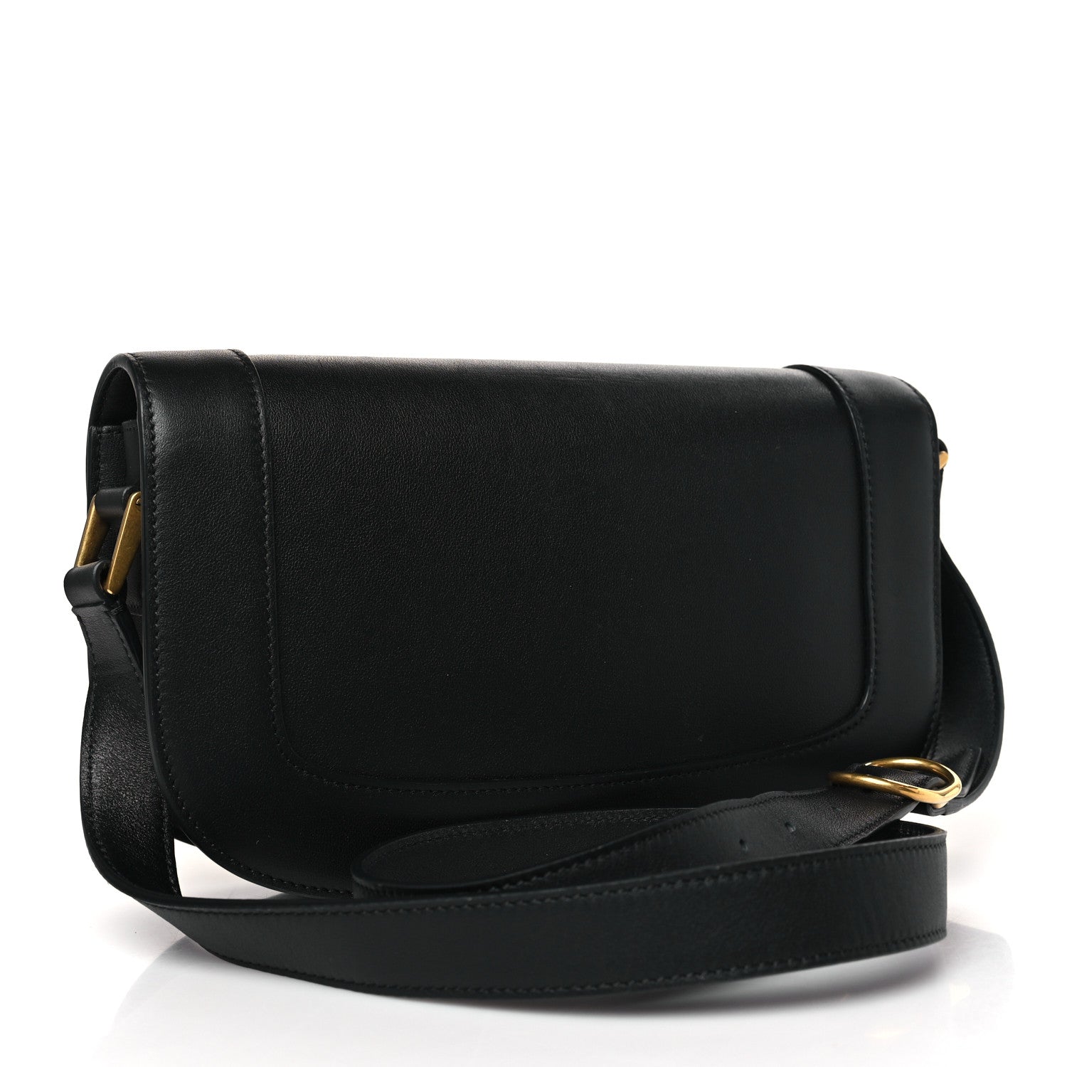 Valentino Garavani Smooth Calfskin Supervee Shoulder Bag Black 3 of 8