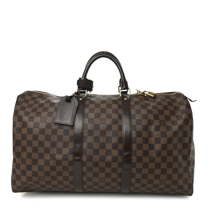 Louis Vuitton Damier Ebene Keepall 50 1 of 9