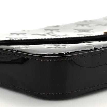 Louis Vuitton Vernis Pochette Felicie Chain Wallet Amarante 8 of 9