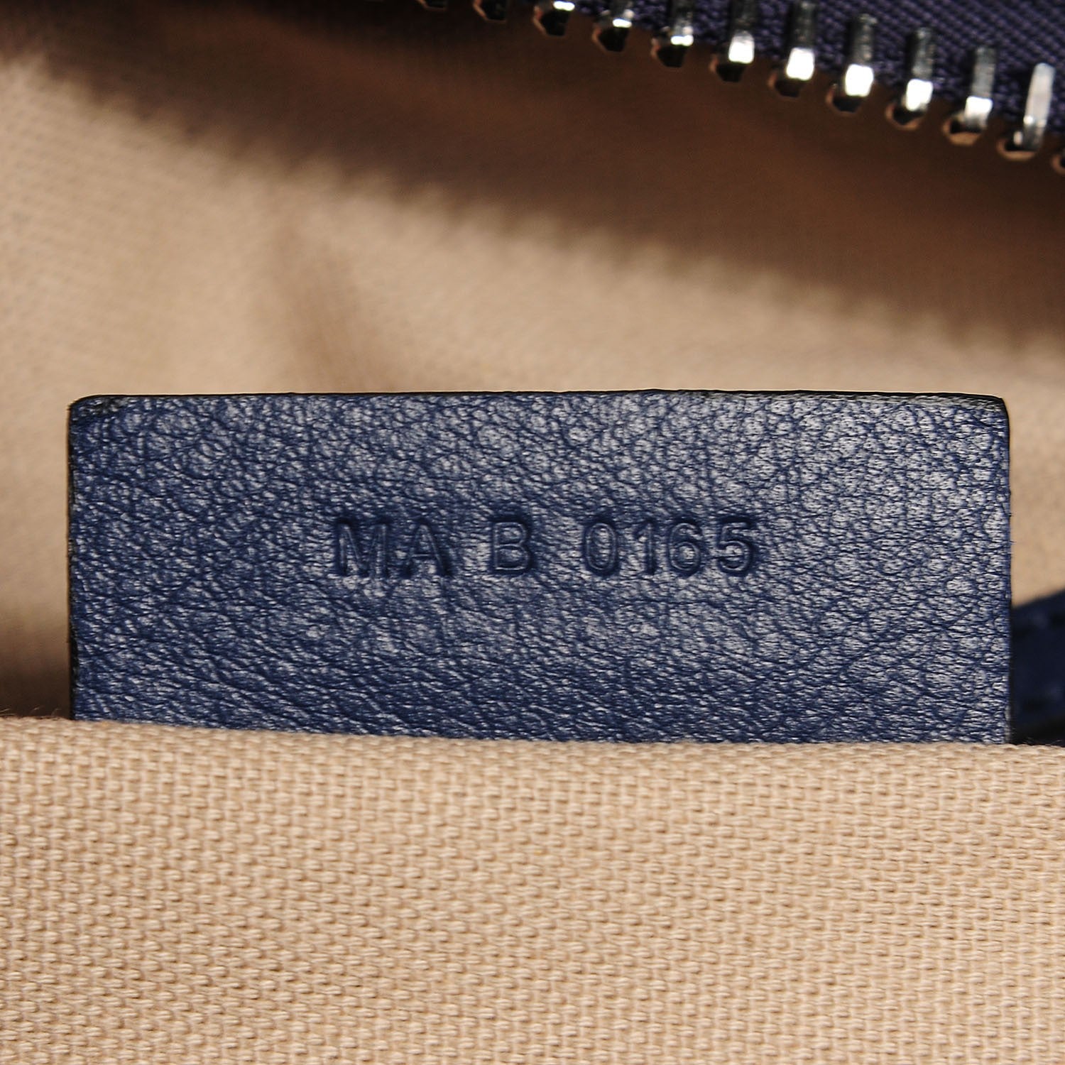 Givenchy Waxed Calfskin Small Nightingale Deep Blue 8 of 9