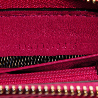 Gucci Patent Soho Zip Around Wallet Bright Bougainvillea 7 of 7