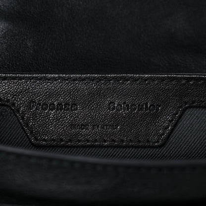 Proenza Schouler Lambskin Micro PS1 Satchel Black 6 of 9