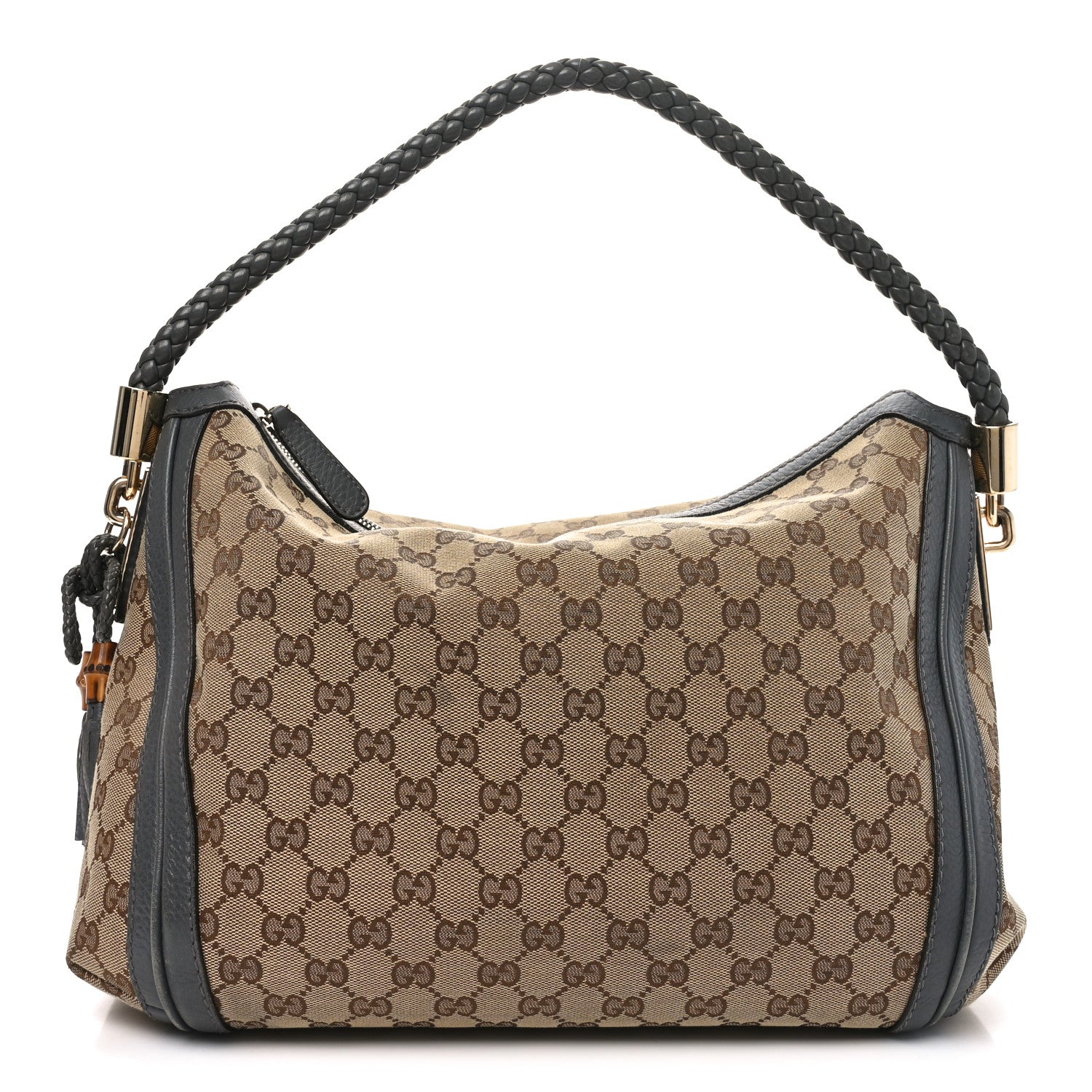 Gucci Monogram Medium Bella Hobo Grey 1 of 11