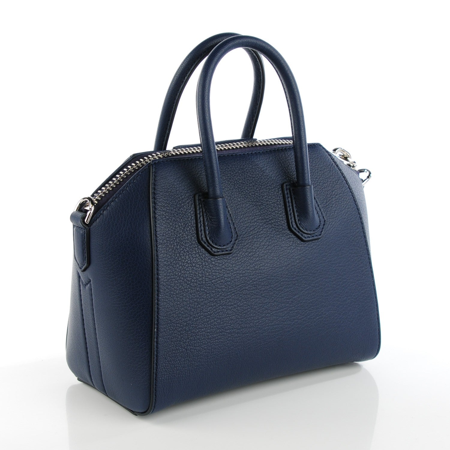 Givenchy Sugar Goatskin Mini Antigona Navy 3 of 7