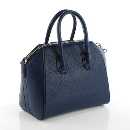 Givenchy Sugar Goatskin Mini Antigona Navy 3 of 7