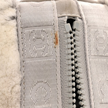 Chanel Rabbit Fur Sport Duffle Grey 10 of 11